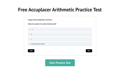 how to ace the accuplacer math test